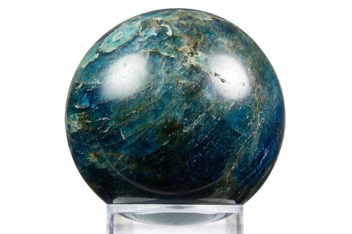 Bright Blue Apatite Sphere - Madagascar #334009